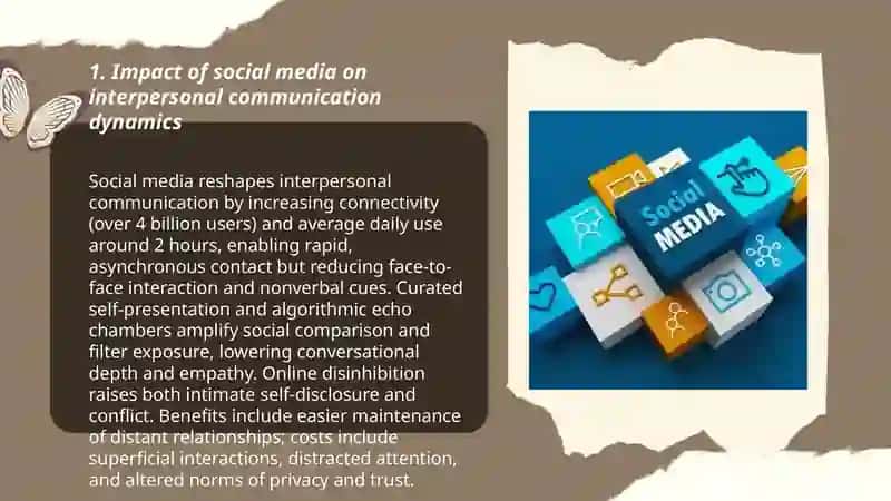 Social media: revolutionizing communication or eroding privacy? 3