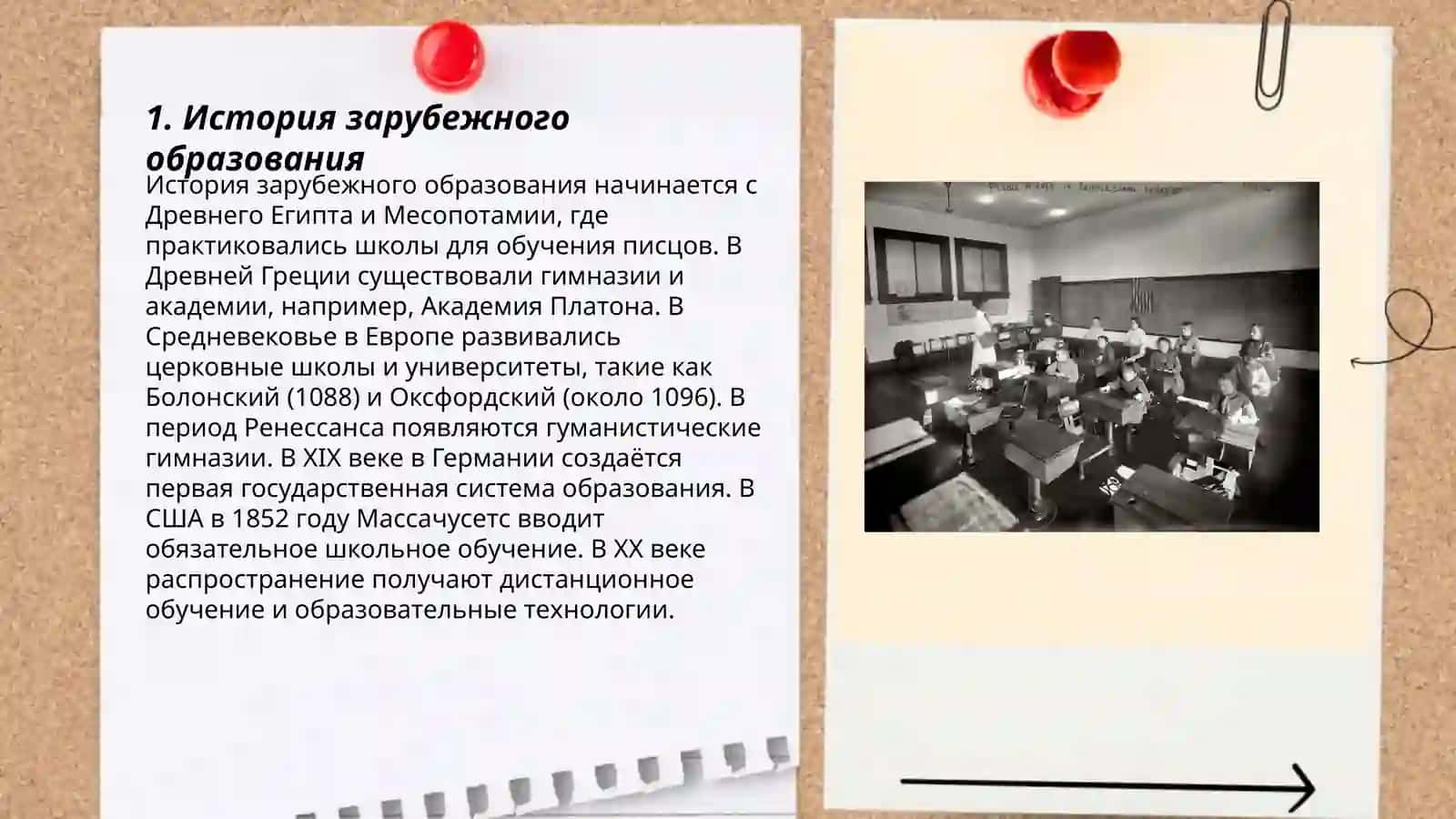 Роли в зарубежном образование 3