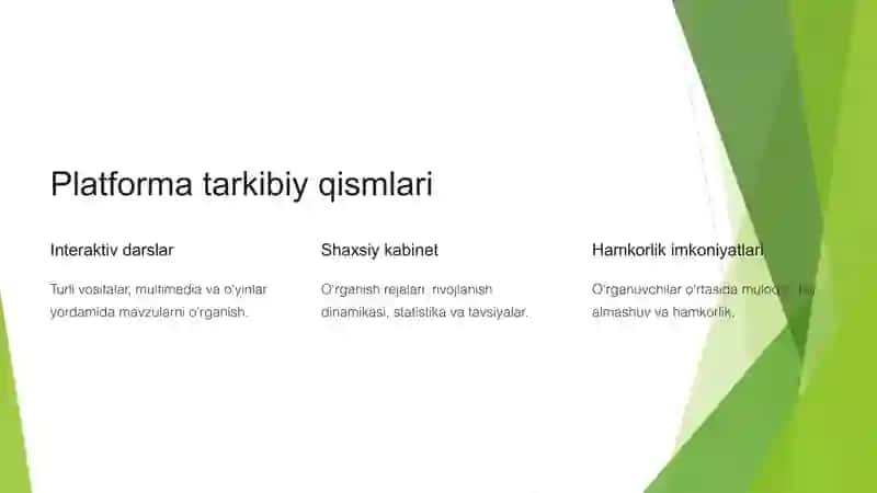 Yangi til o'rganish platformasi 3