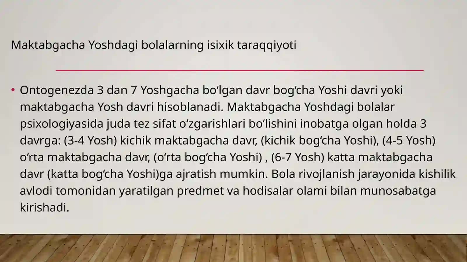 Maktabgacha Yosh Davrlar Psixologiyasi 3