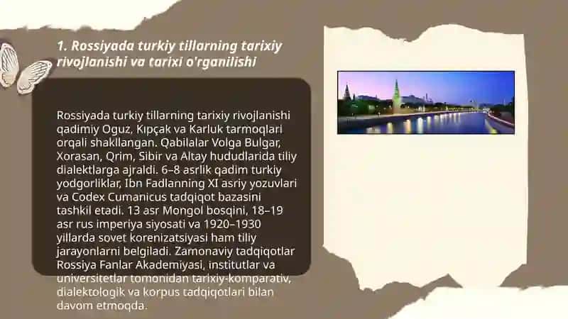 Rossiyada turkiy tillarni o'rganilish tadqiqi 3