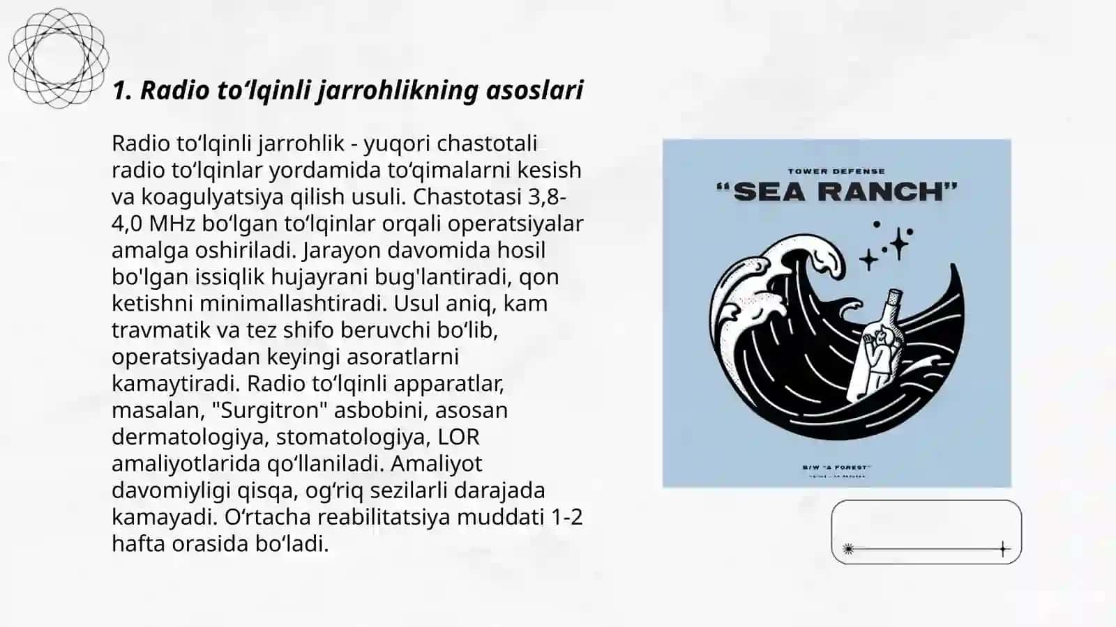 Radio to‘lqinli jarrohlik 3