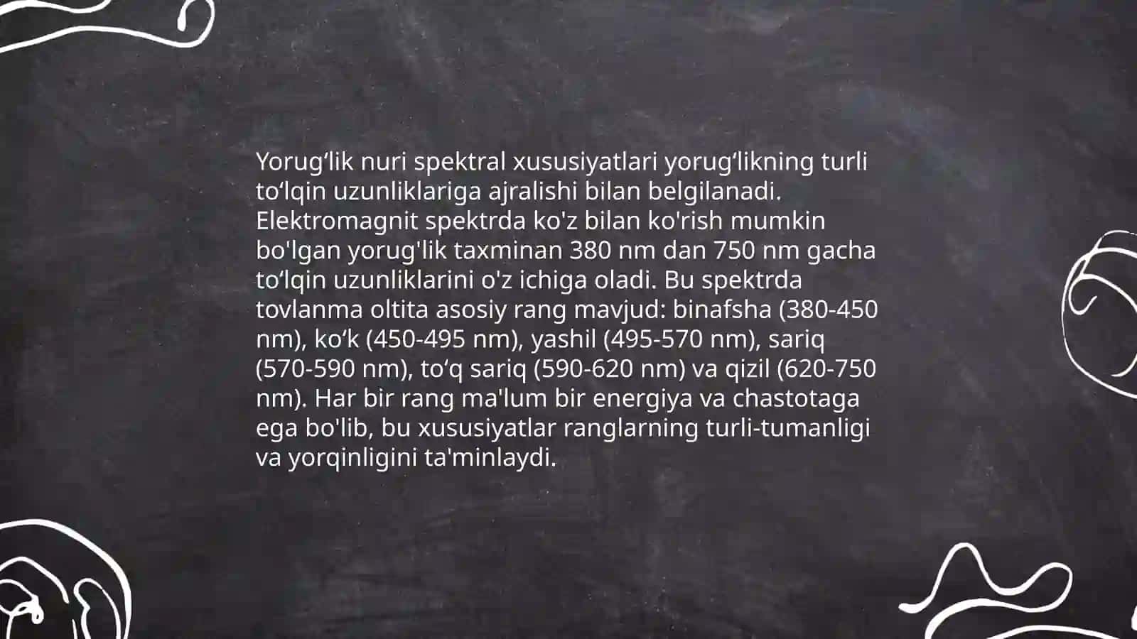 Yorugʻlik nurining tanlab yutilish hodisasi 3