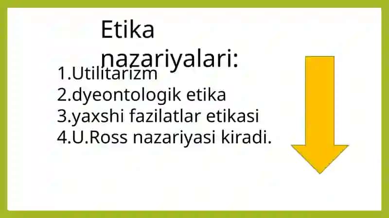 E’Tika Nazariyalari 3