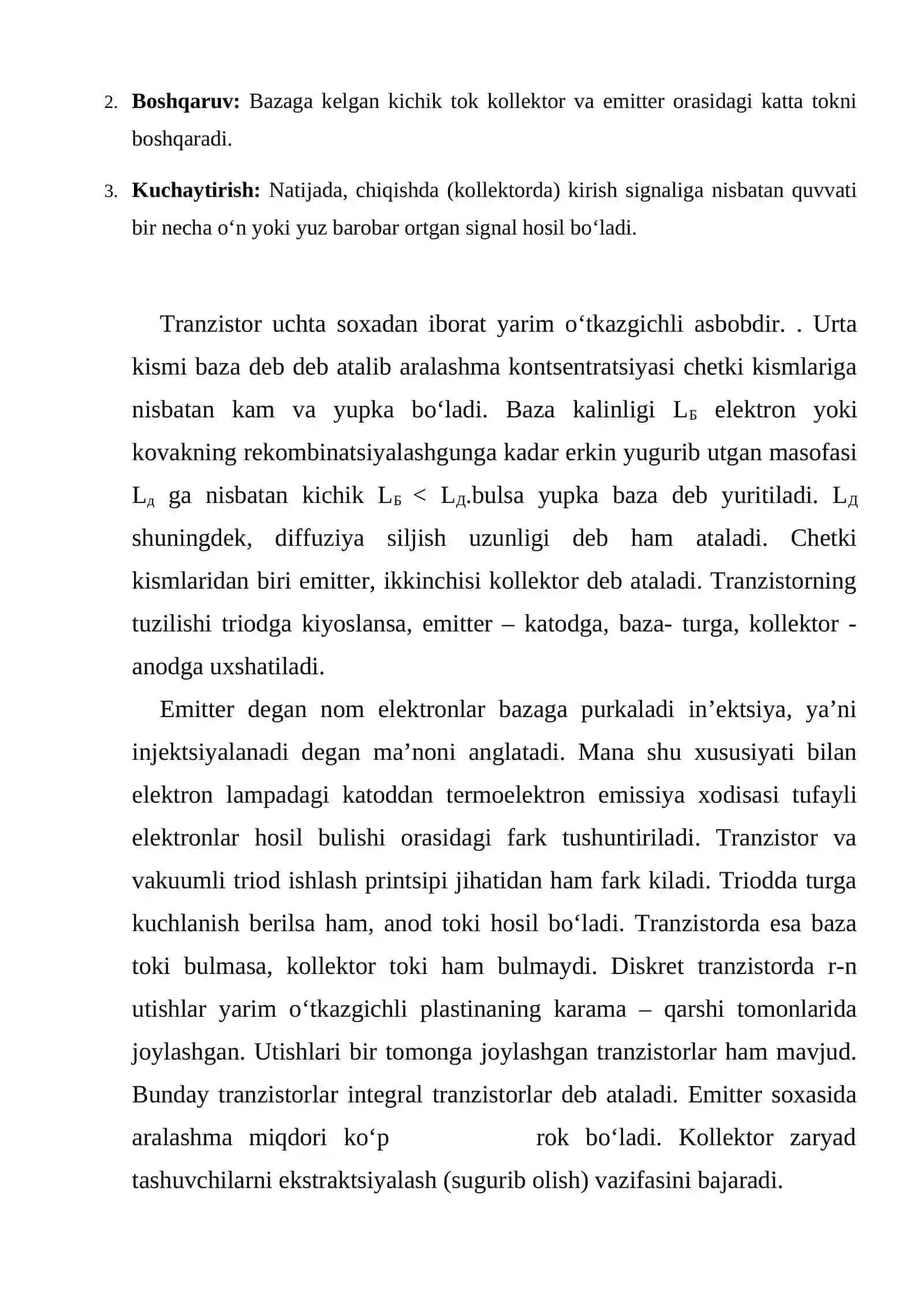 Bipolyar tranzistor asosida kuchaytirgich yig‘ish 3