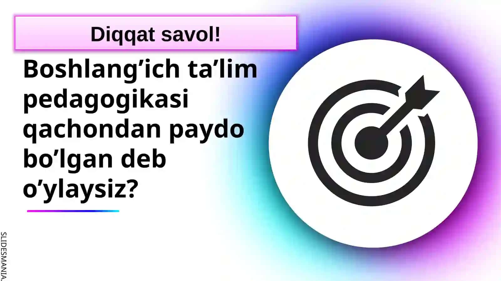 Boshlang‘ich ta’lim pedagogikasi fanining tarixi 3
