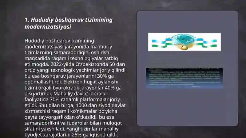 Yangi O'zbekiston tarixi fanidan tayyorlagan prezentatsiya 3