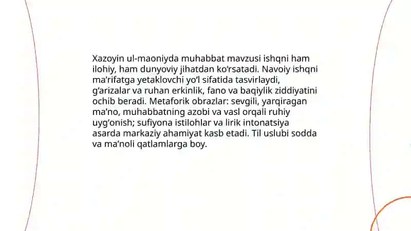 Navoiyning "Xazoyin ul-maoniy" kulliyoti 3