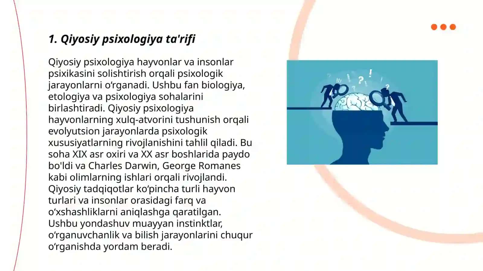 Qiyosiy psixologiya 3