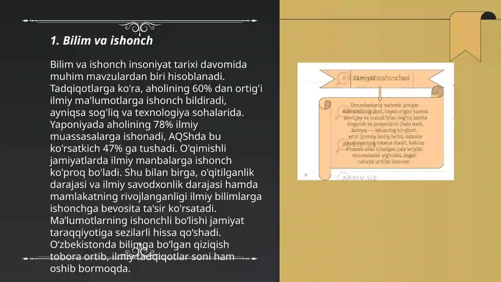 Bilim va ishonch 3
