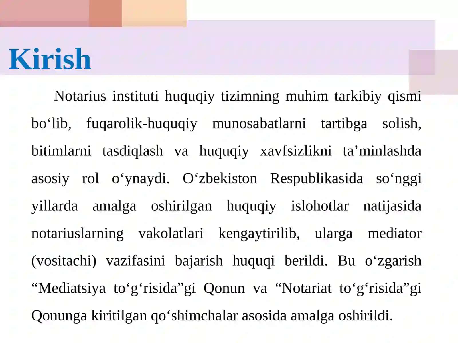 Notariusning mediator vazifasini bajarish 3