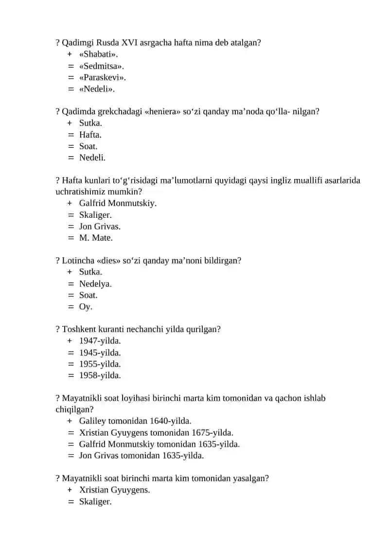 Vaqtni hisoblash yuzasidan yangi tadqiqot 3