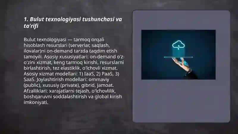 Bulut texnologiyasi tushunchasi 3
