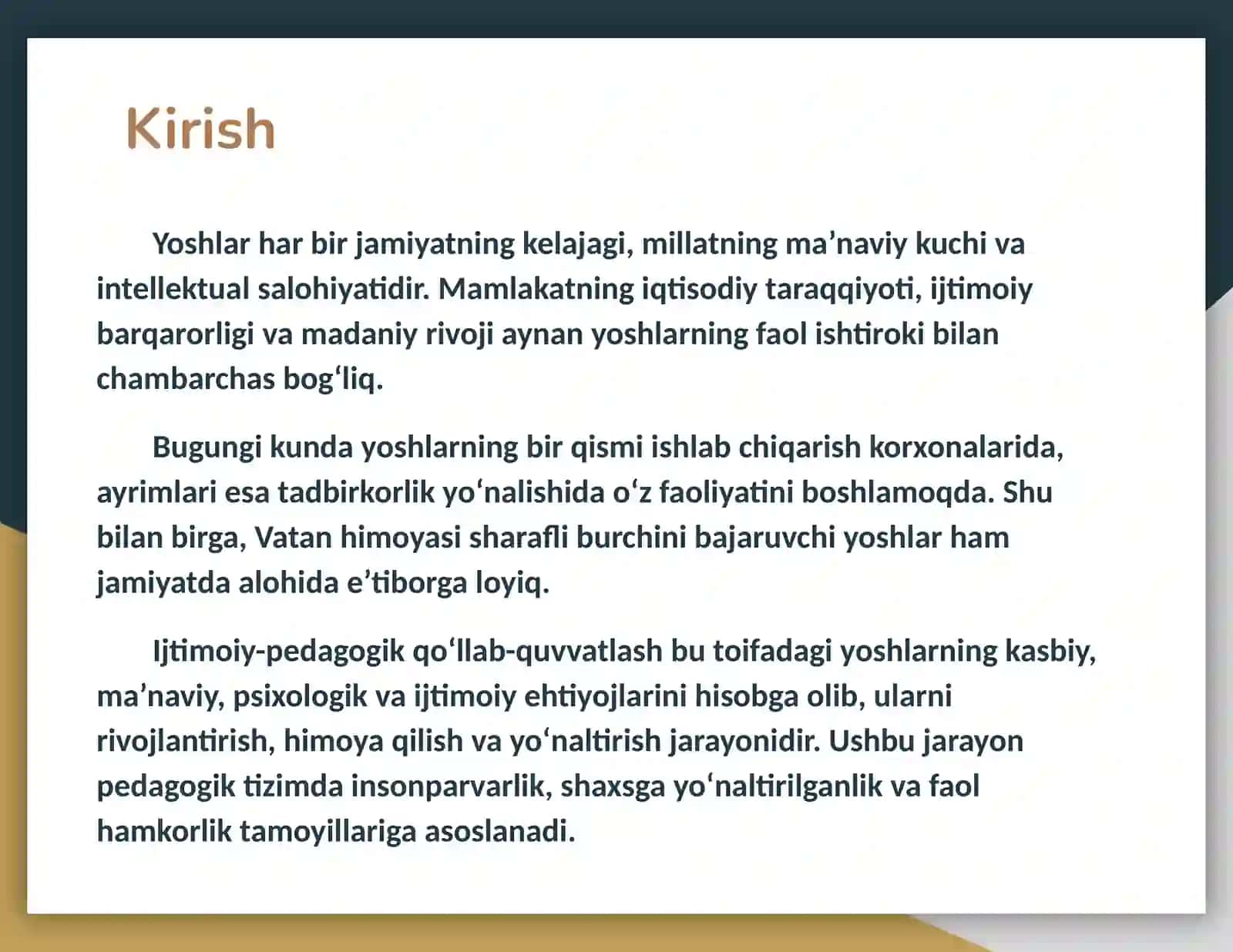 Yoshlarni ijtimoiy-pedagogik qo‘llab-quvvatlash 3