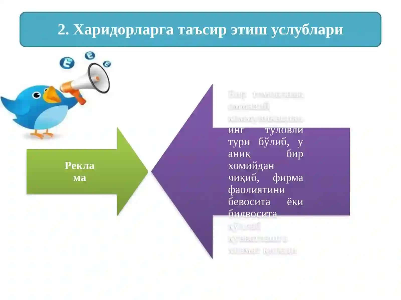 Сотувчиларга таъсир қилиш усуллари 3
