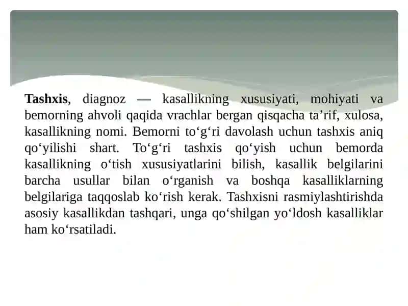 Diagnostikada keng qo’llaniladigan asosiy apparatlar 3