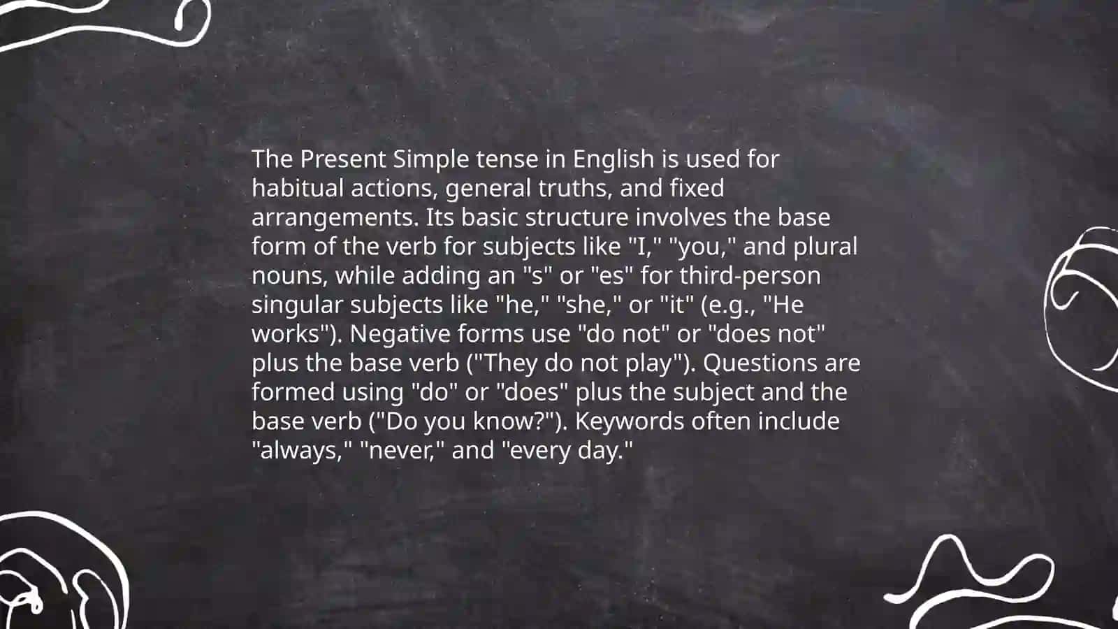 Tenses 3