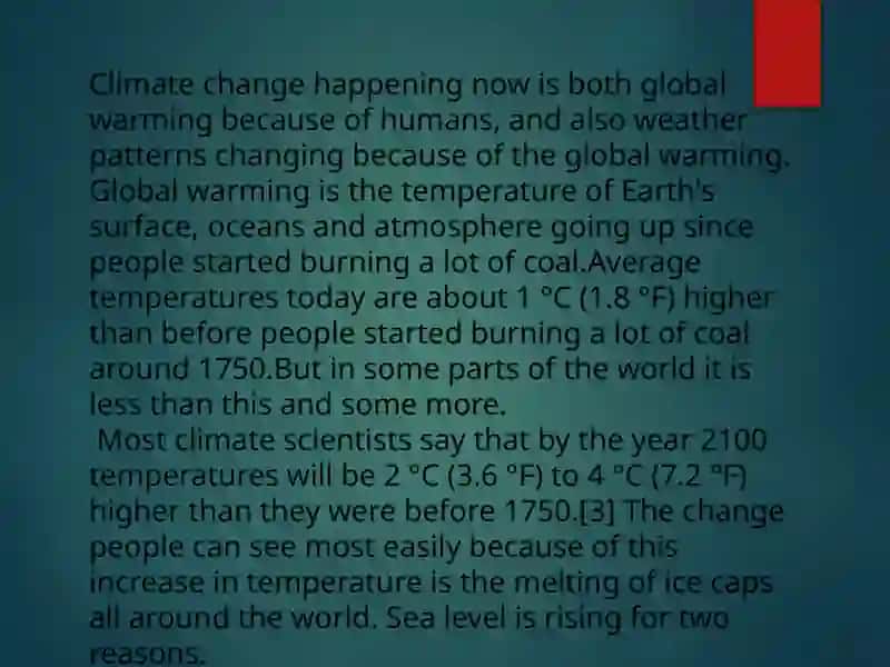 GLOBAL WARMING 3