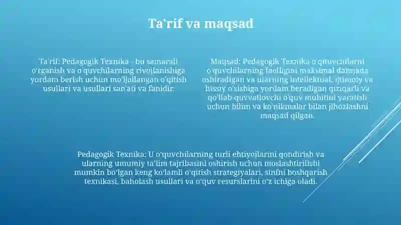 Pedagogik Texnika 3
