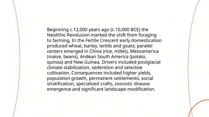History of agriculture 3