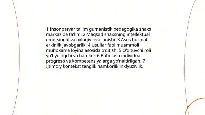 Insonparvar va shaxsga yo'naltirilgan ta'lim 3