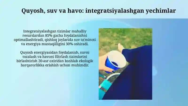 Quyosh suv havo bilan davolash 3