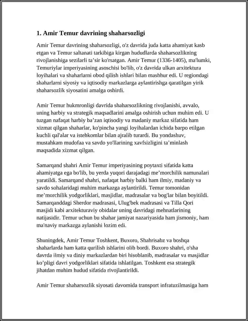 AMUR TEMUR ARXITEKTURASI 3