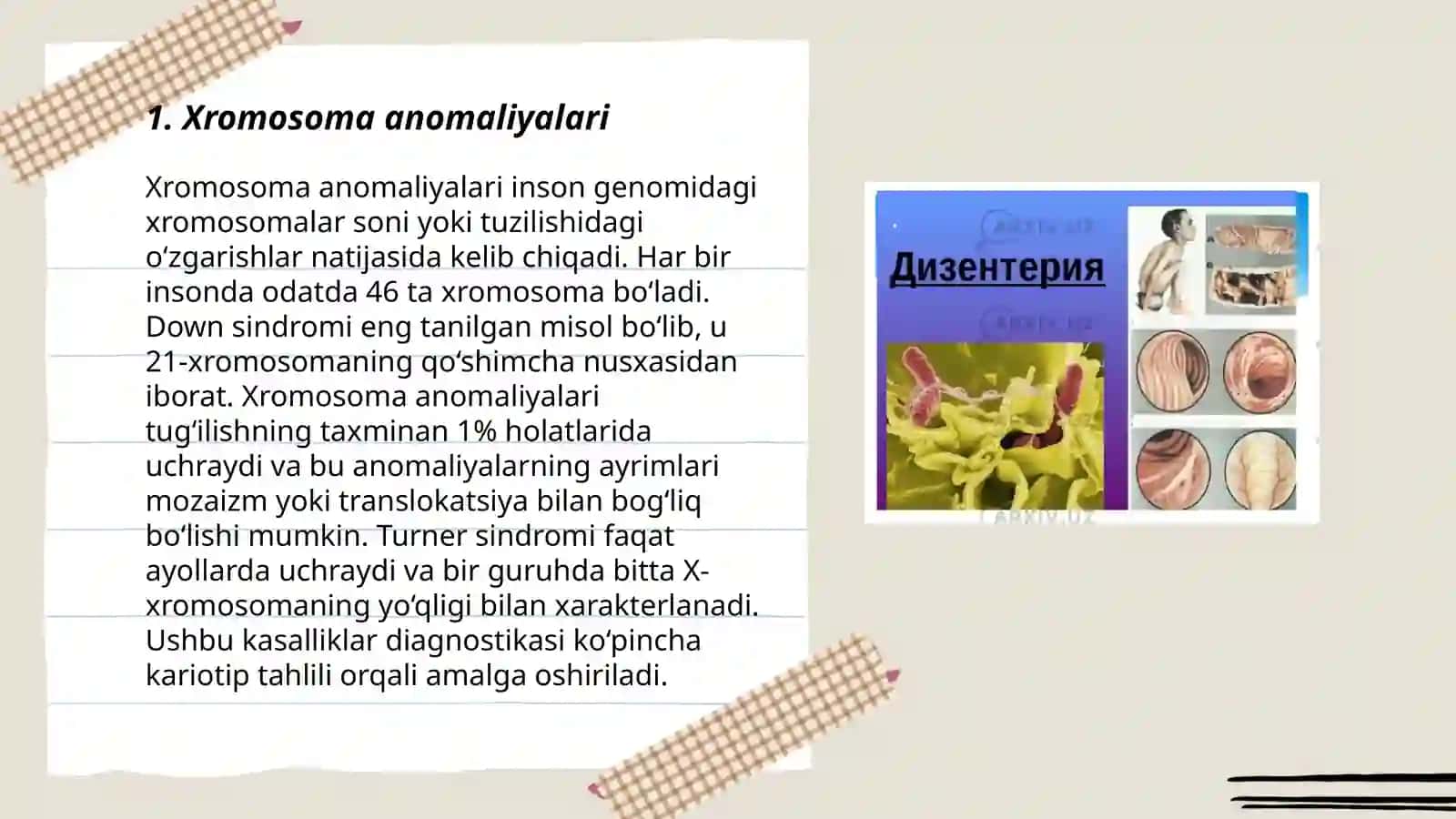 Xromosoma anomaliyalari 3
