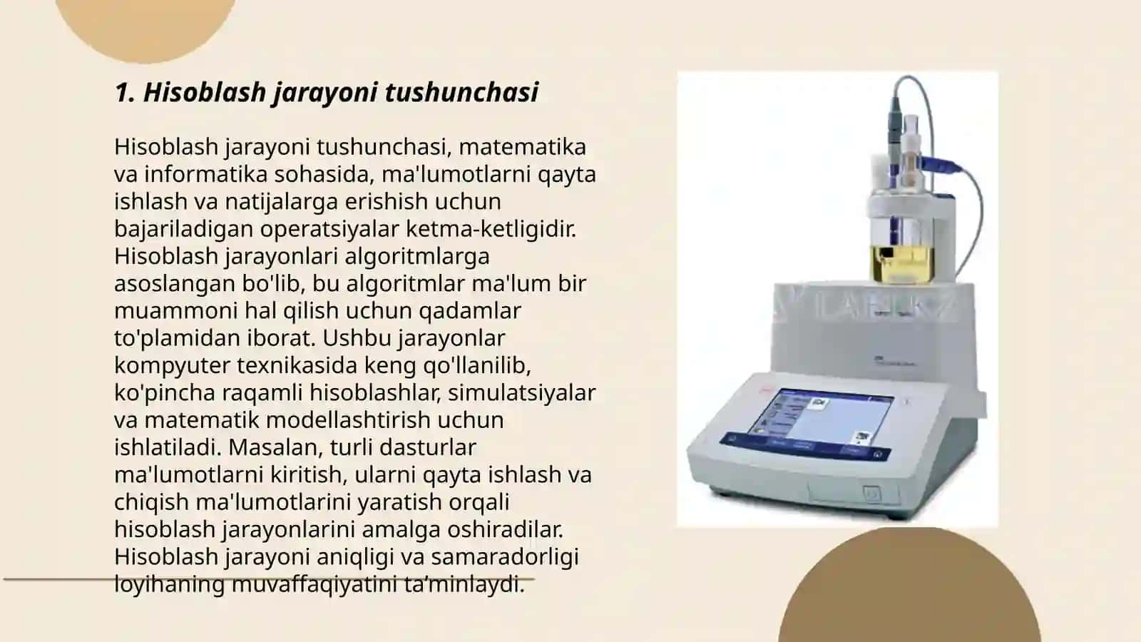 Hisoblash jarayonlari tushunchasi 3