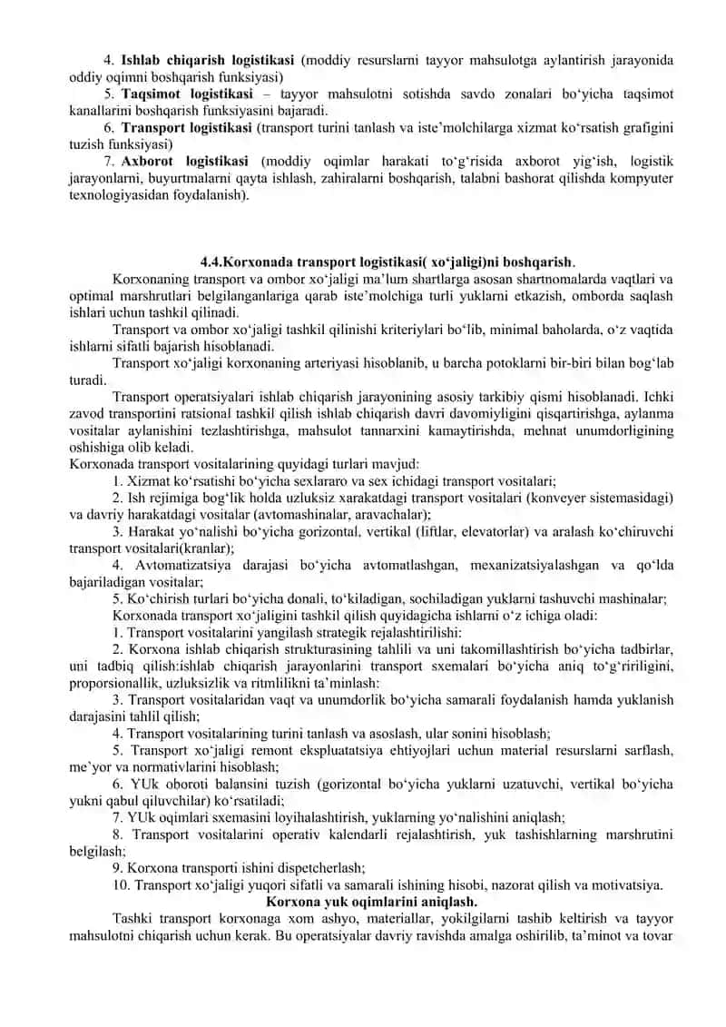 Logistika funksiyalari 3