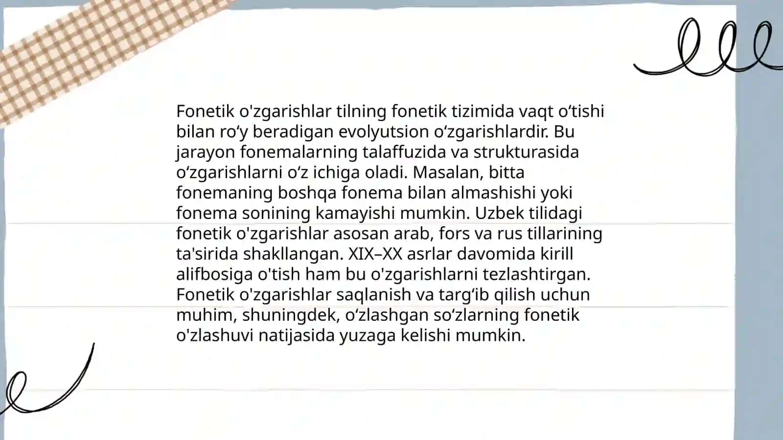 Fonetik hodisalar 3