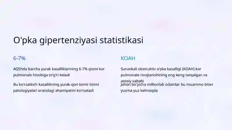 O'pka gipertenziyasi va kor pulmonale 3