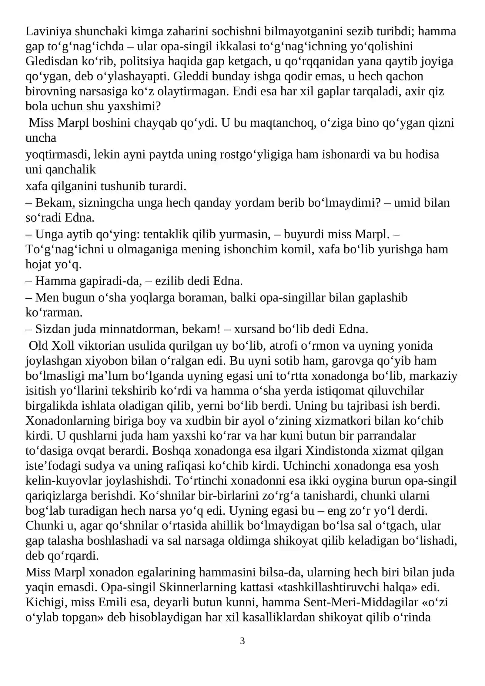 AGATA KRISTI - Ustasi farang o‘g‘rilar (hikoya) 3