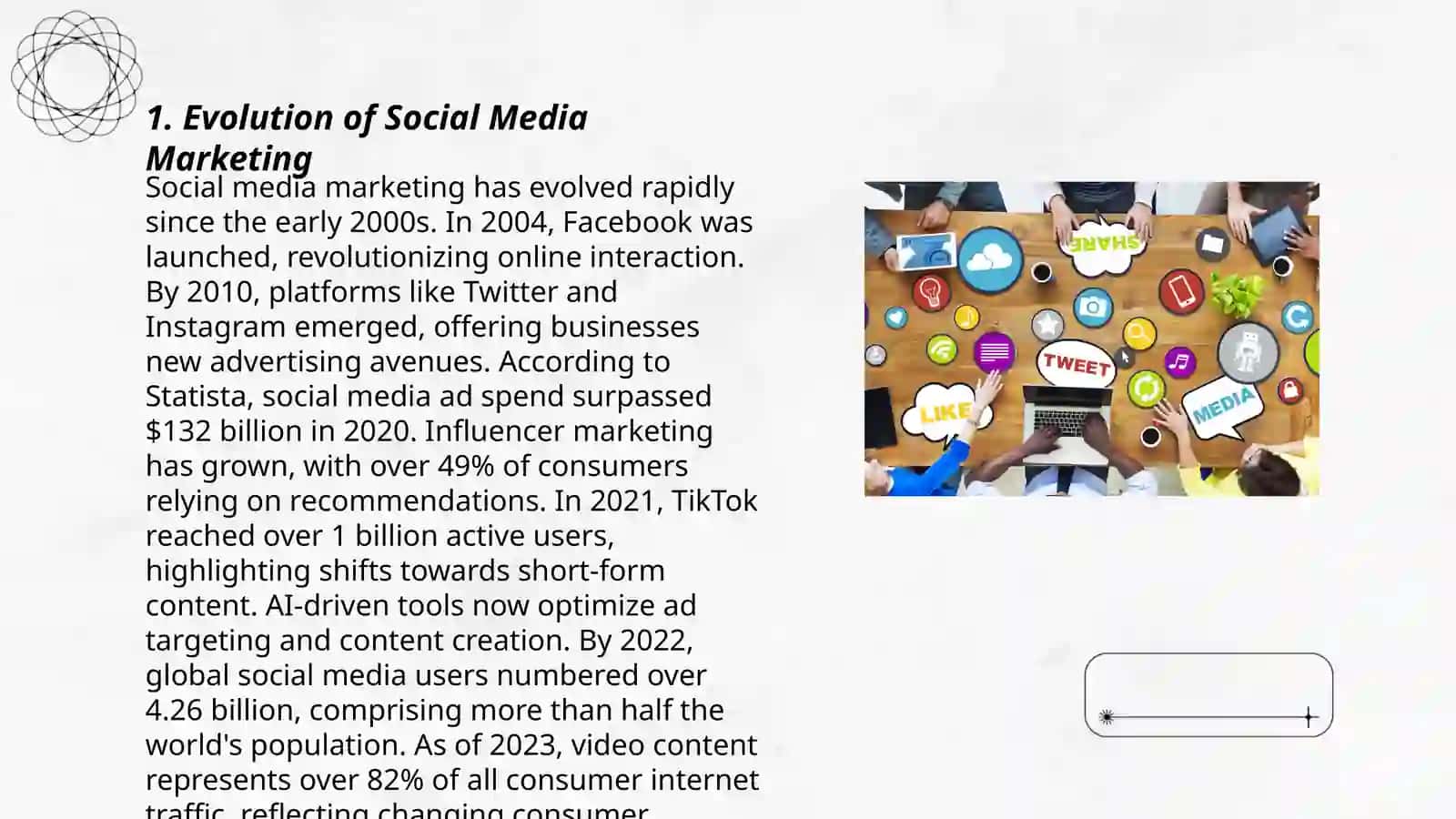 The significance of social media in marketing 3