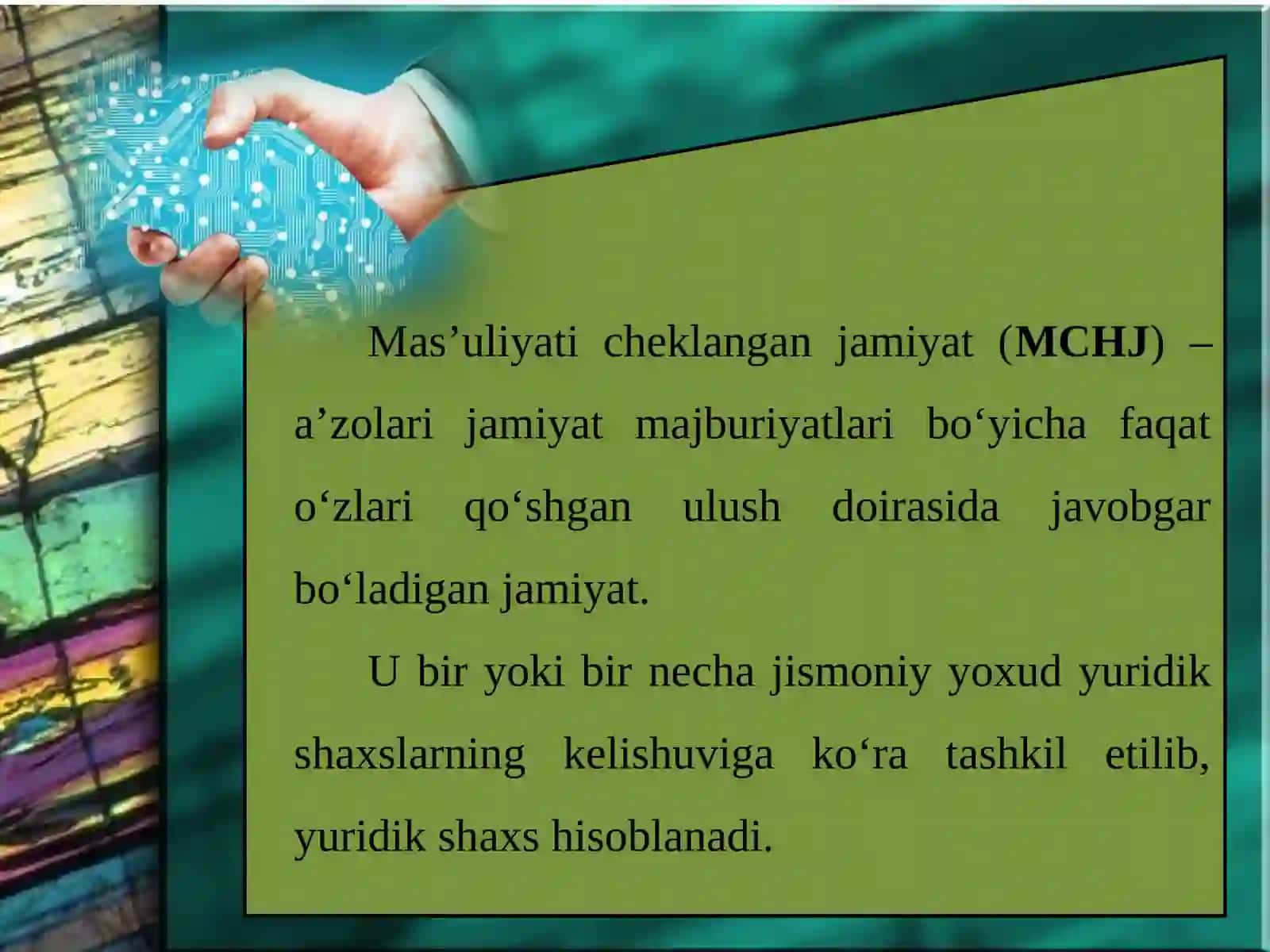 Mas’uliyati Cheklangan Jamiyat 3