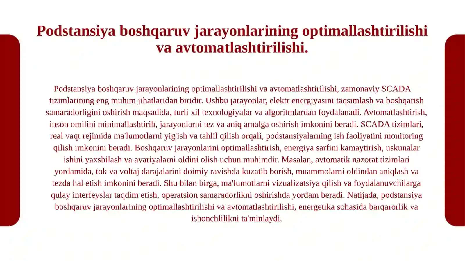 SCADA SISTEMASIDA PODSTANSIYANING BOSHQARUVINI TAD (2) 3