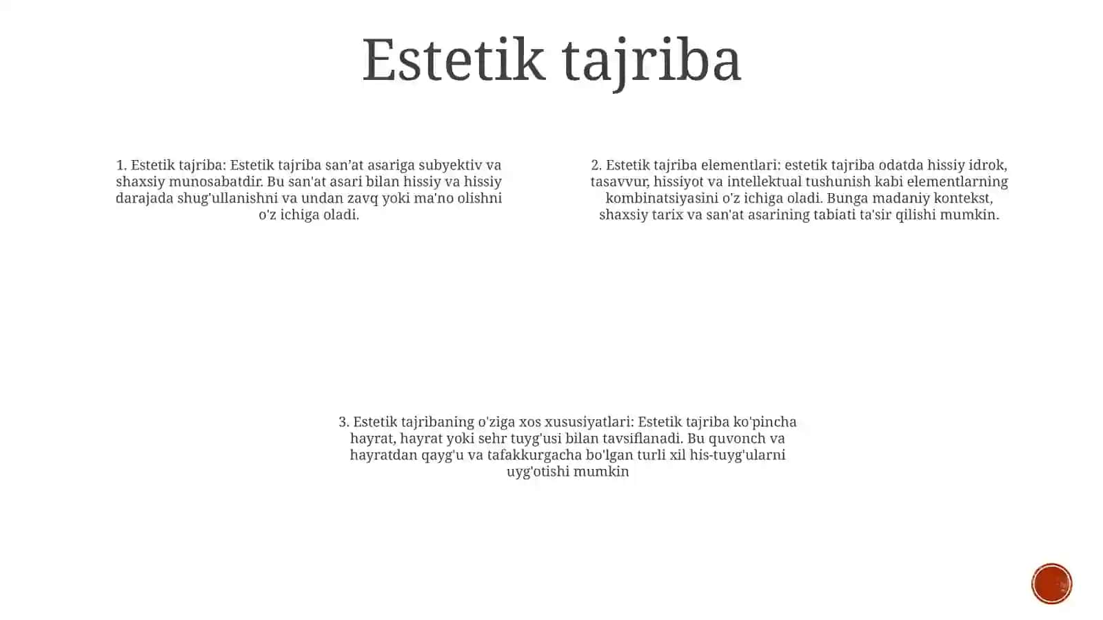 Estetik Munosabatlarning Tarkibi Va ÖzigaXosXususiyatlari 3