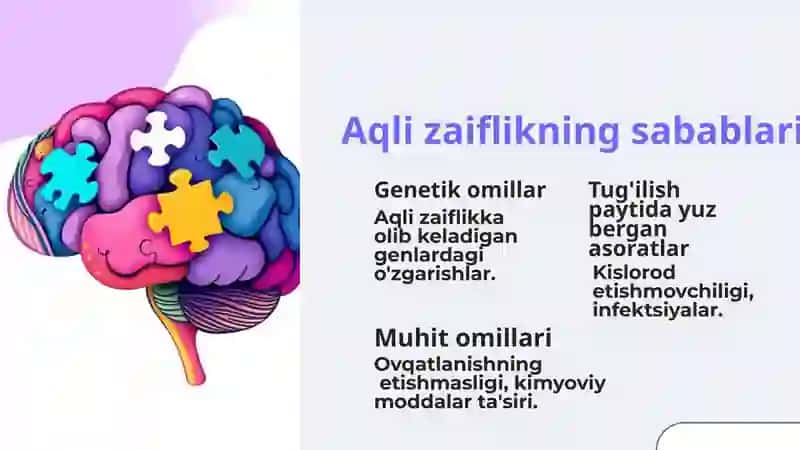 Aqli zaif bolalar: muammo va yechimlar 3