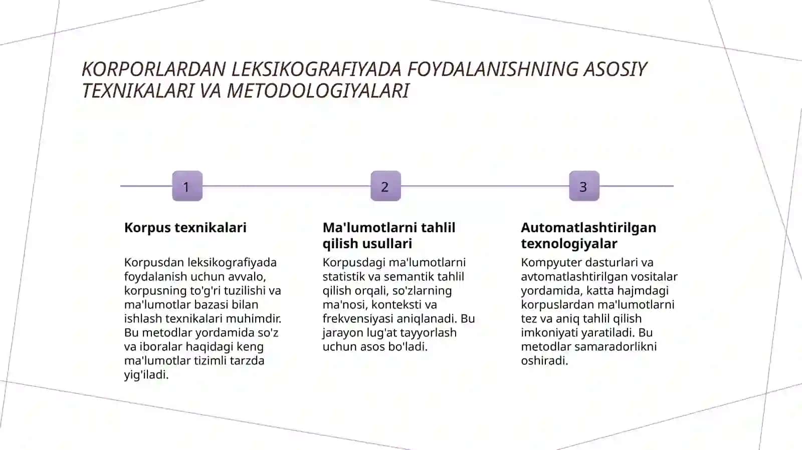 Leksikografiyada korpusdan foydalanish usullarini oʼrganish 3