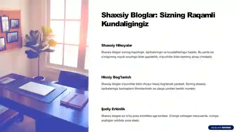 Kollektiv va shaxsiy bloglar, mikrobloglar. 3