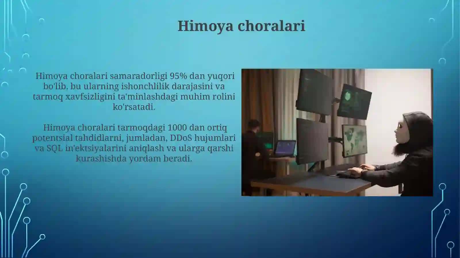 Himoya choralari 3