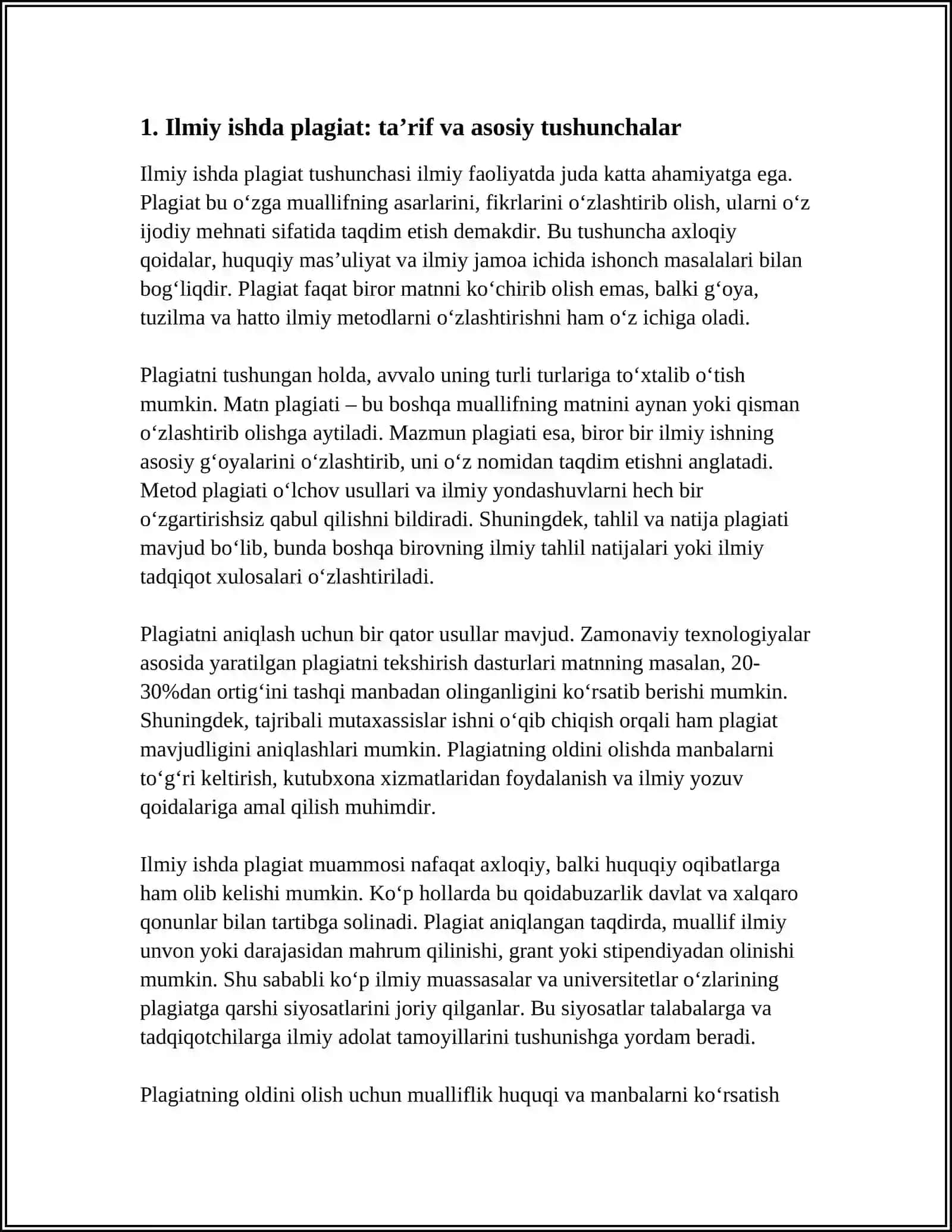 ILMIY ISHDA PLAGIAT TUSHUNCHASI 3