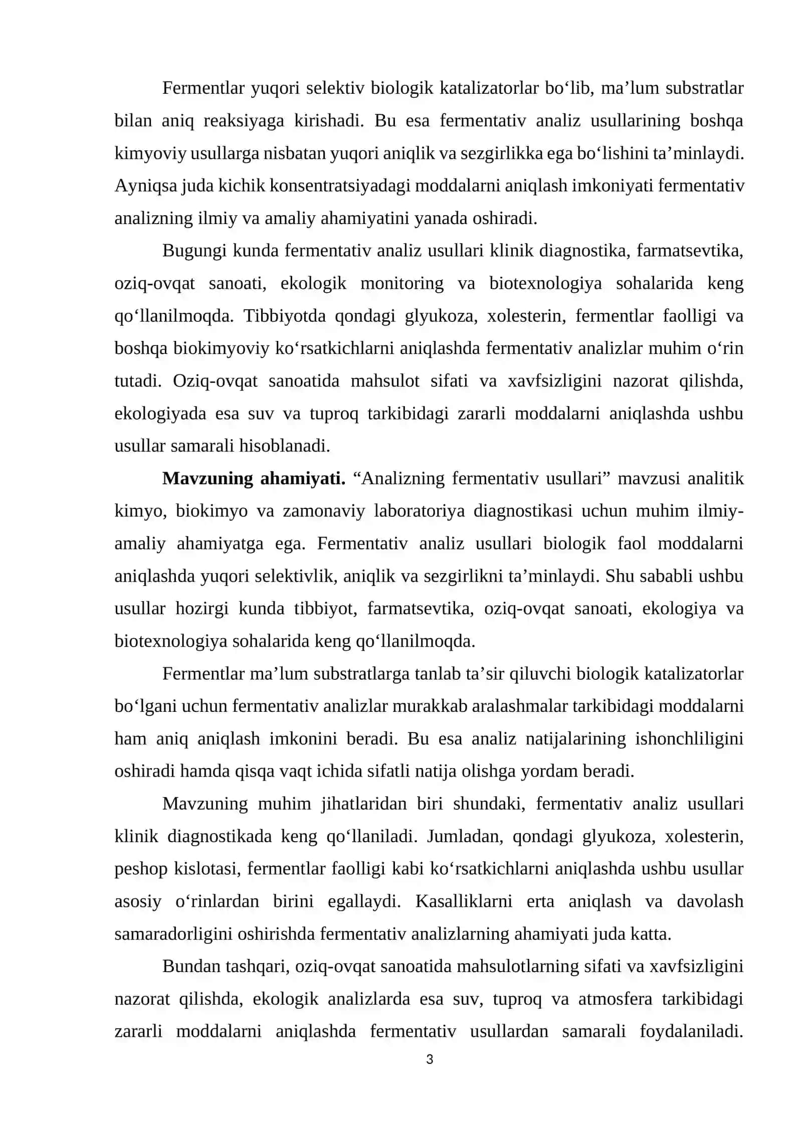 FERMENTATIV ANALIZ USULLARI 3