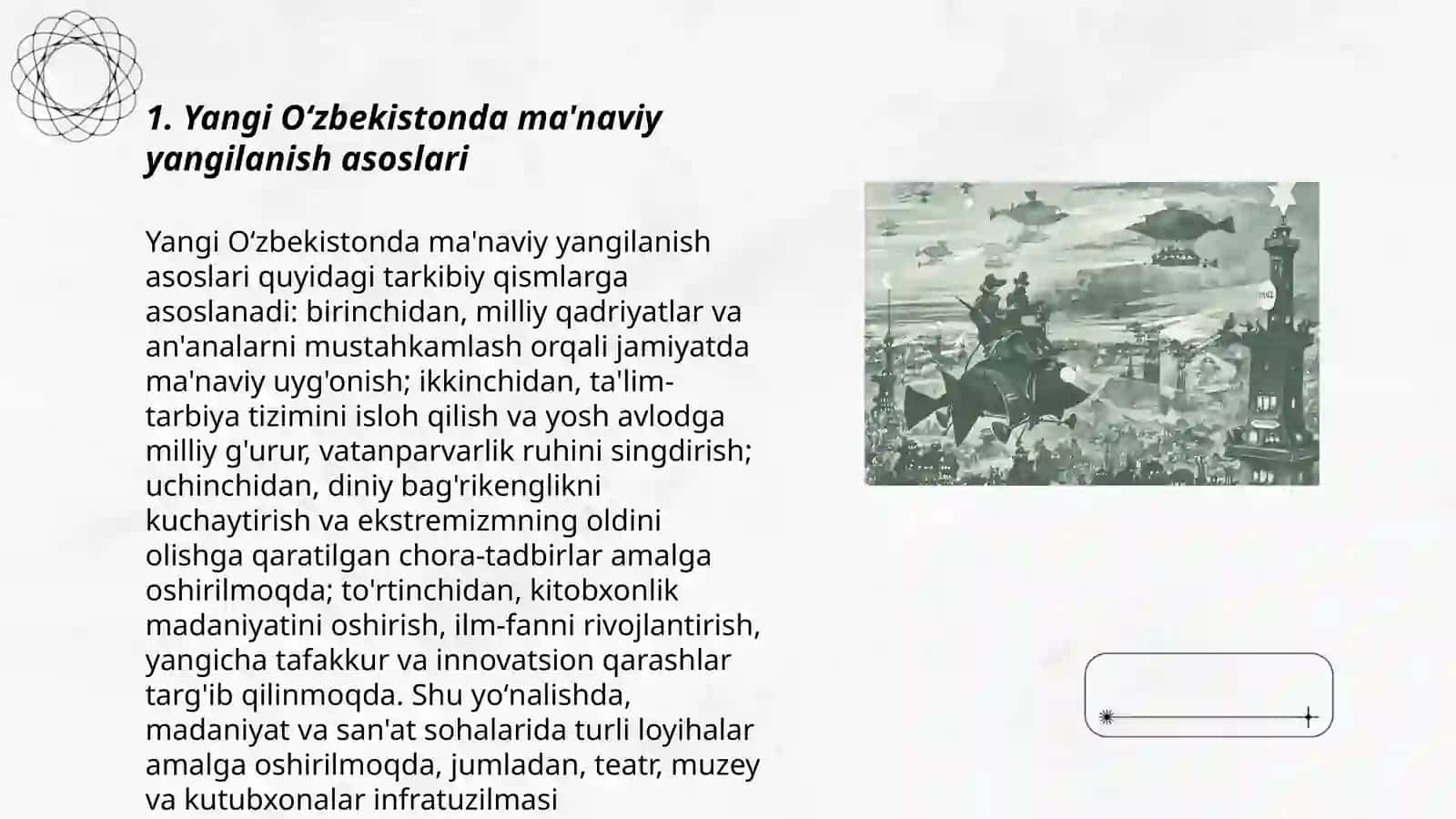 Yangi Oʻzbekistonda ma'naviy yangilanish asoslari 3