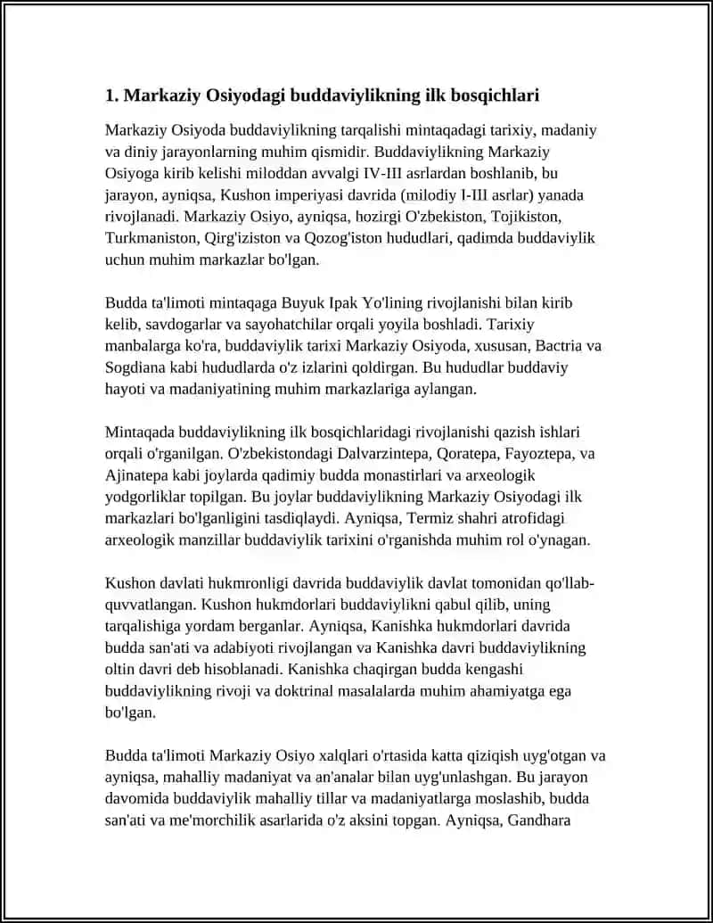 MARKAZIY OSIYODAGI BUDDAVIYLIKNING YOYILISHI 3