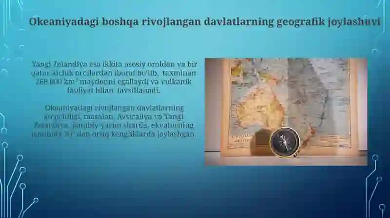 Osiyoning rivojlangan davlatlari geografiyasi 3