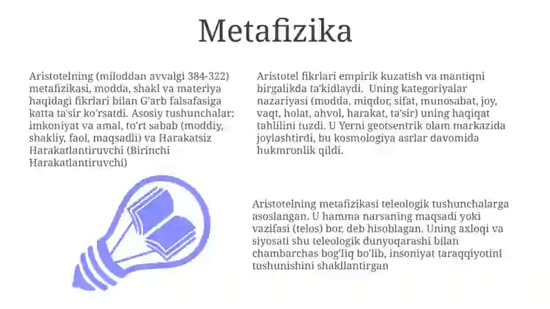 Aristotelning falsafiy qarashlari 3