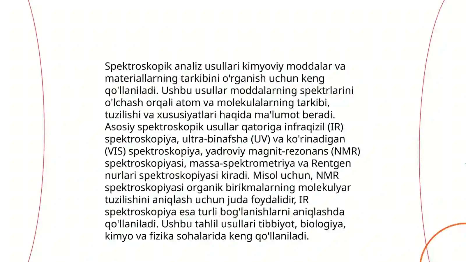 Spektroskopik analiz usullari 3