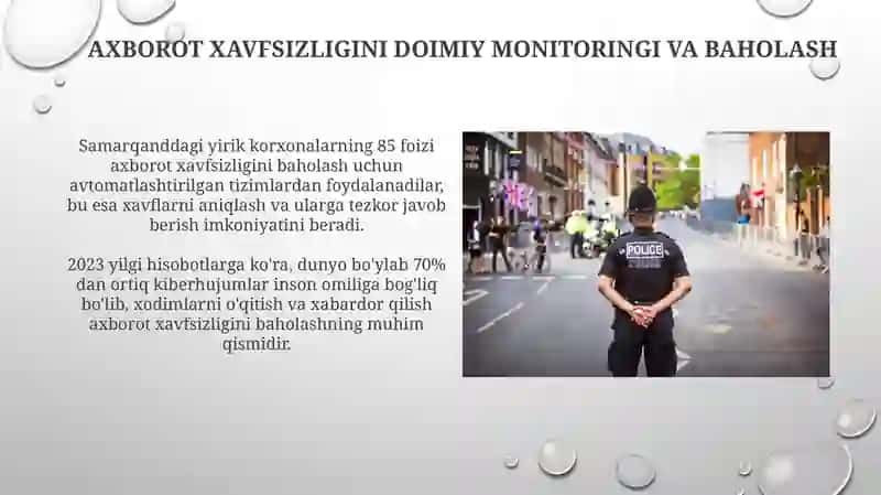 Axborot xavfsizligi tizimlari 3