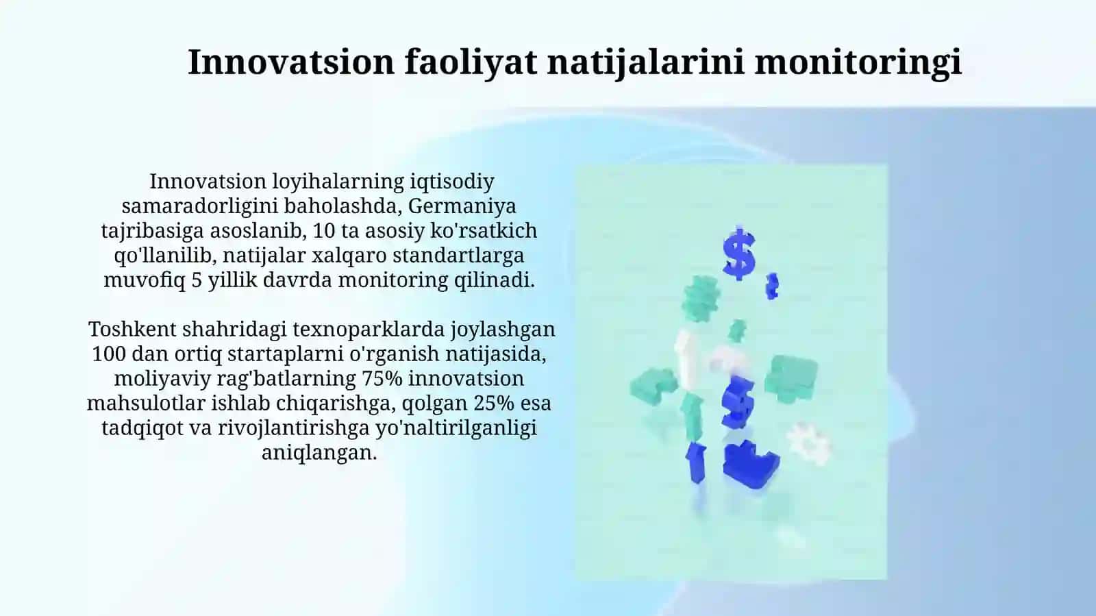 Innovatsion faollikni moliyaviy ragʻbatlantirish 3